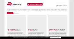 Desktop Screenshot of menchen-reisen.de