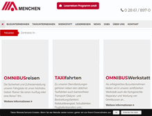 Tablet Screenshot of menchen-reisen.de